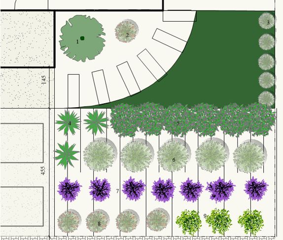 Aménagement d'un talus